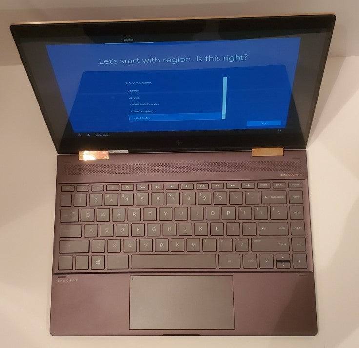 HP Spectre 2-in1 Intel Core i7-8550U